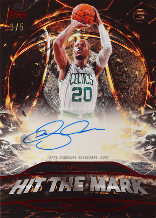Ray Allen trading card
