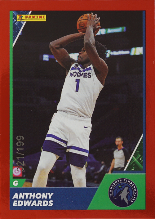 Anthony Edwards trading card