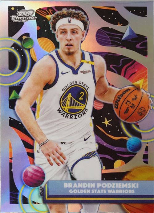 Brandin Podziemski trading card