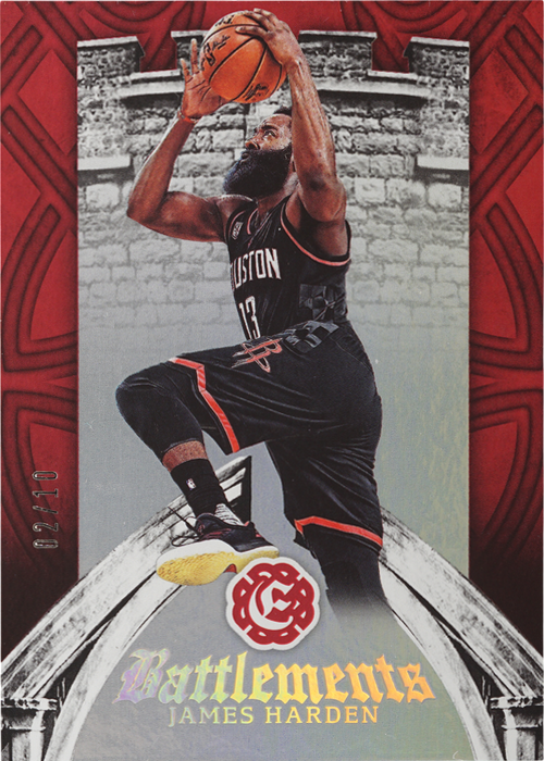 James Harden trading card