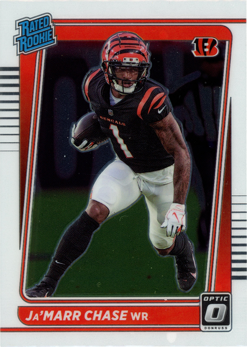 Ja'Marr Chase trading card