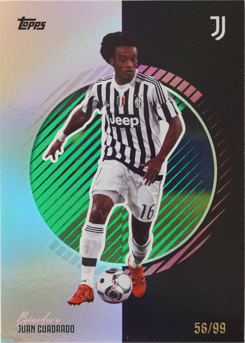 Juan Cuadrado trading card