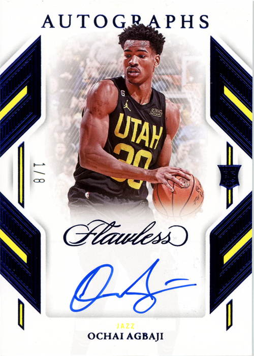 Ochai Agbaji trading card