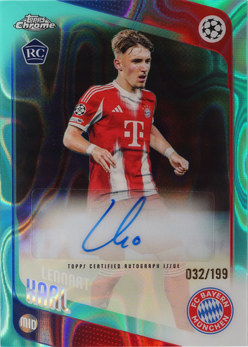 Lennart Karl trading card