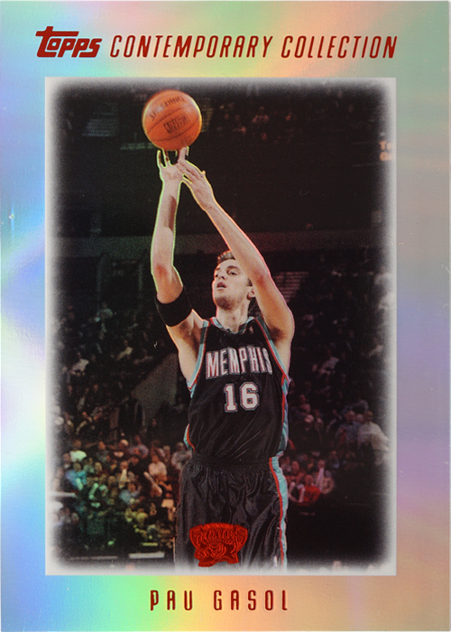 Pau Gasol trading card