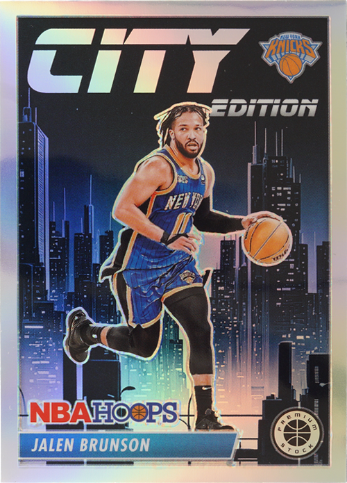 Jalen Brunson trading card