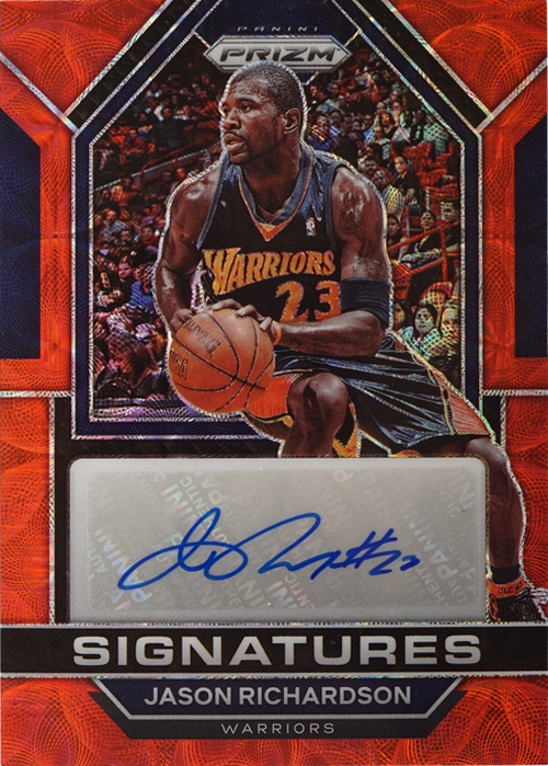 Jason Richardson trading card