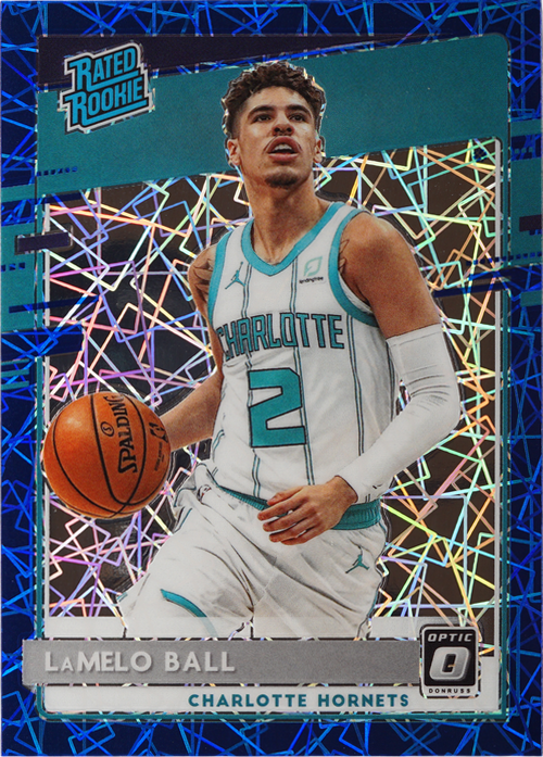LaMelo Ball trading card