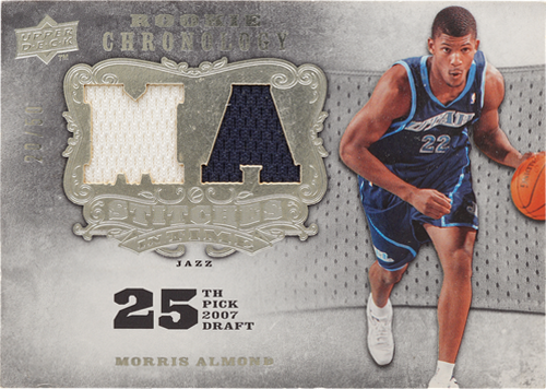 Morris Almond trading card
