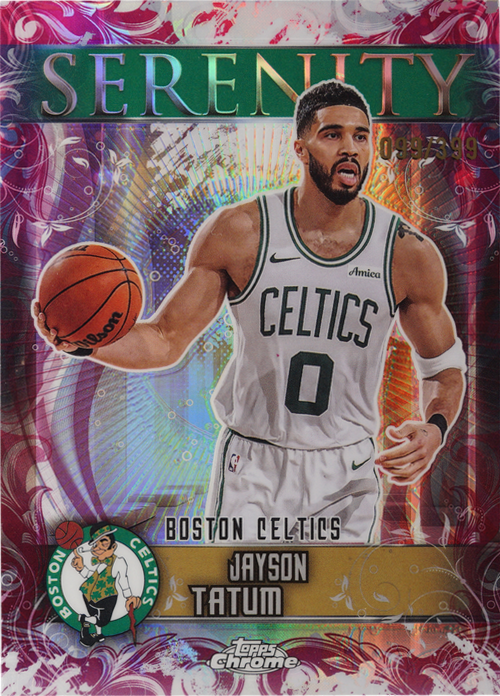 Jayson Tatum trading card