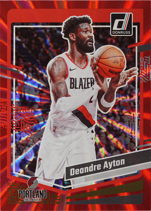 Deandre Ayton trading card