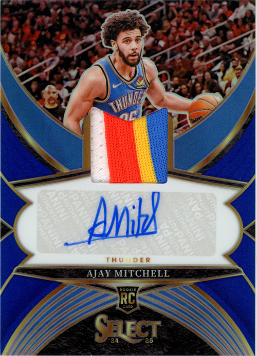 Ajay Mitchell trading card