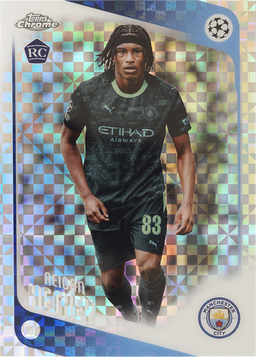 Reigan Heskey trading card