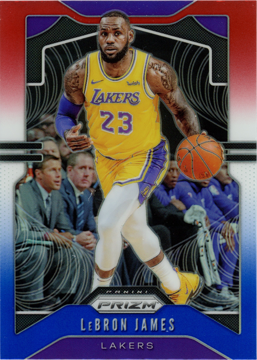 LeBron James trading card