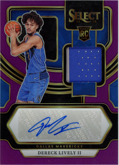 Dereck Lively II trading card