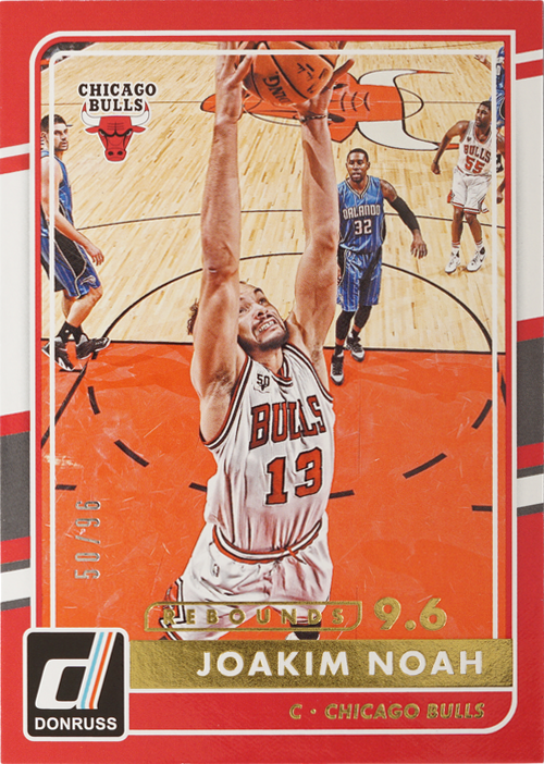 Joakim Noah trading card