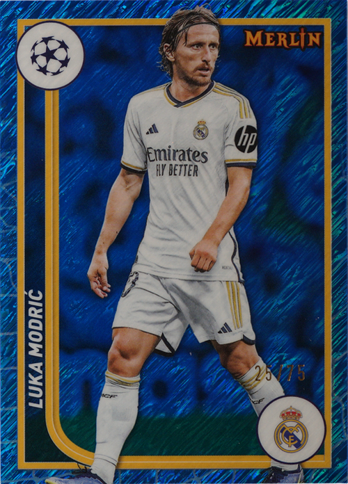 Luka Modrić trading card