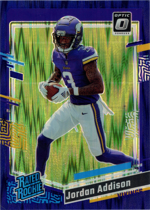 Jordan Addison trading card