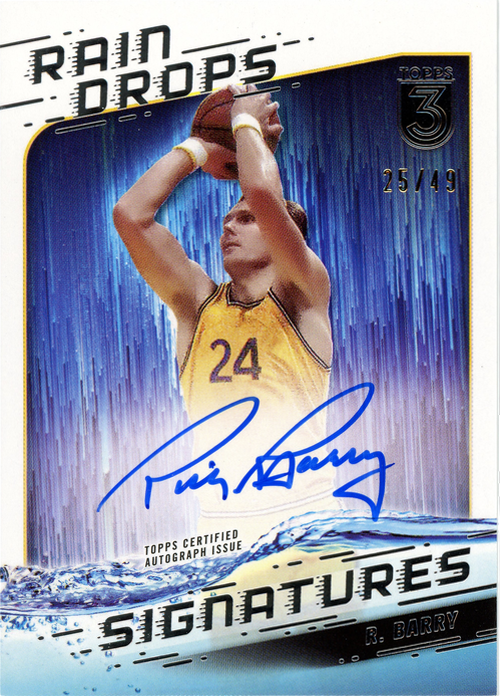 Rick Barry trading card