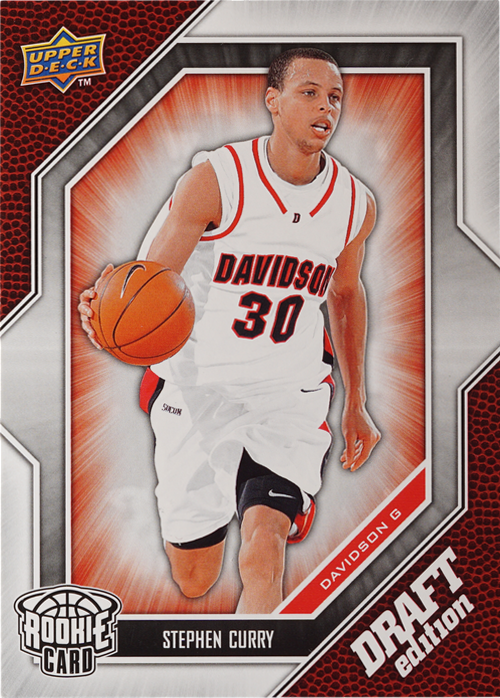 Stephen Curry trading card
