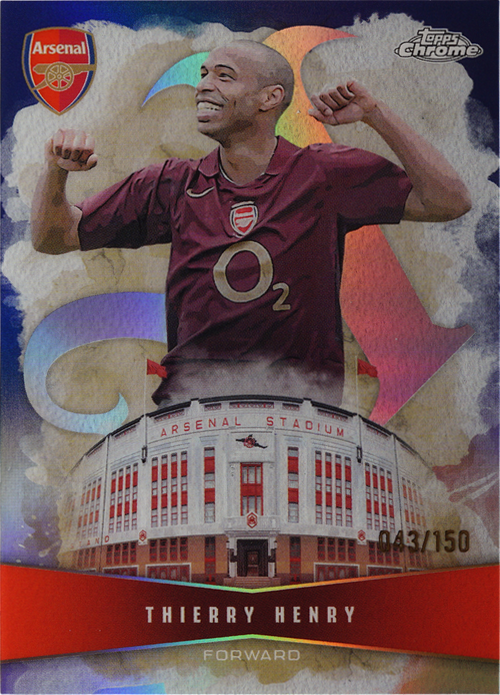 Thierry Henry trading card