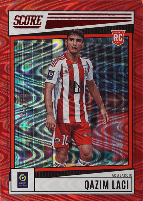 Qazim Laci trading card