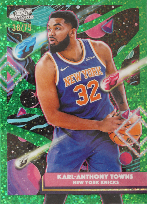 Karl-Anthony Towns trading card