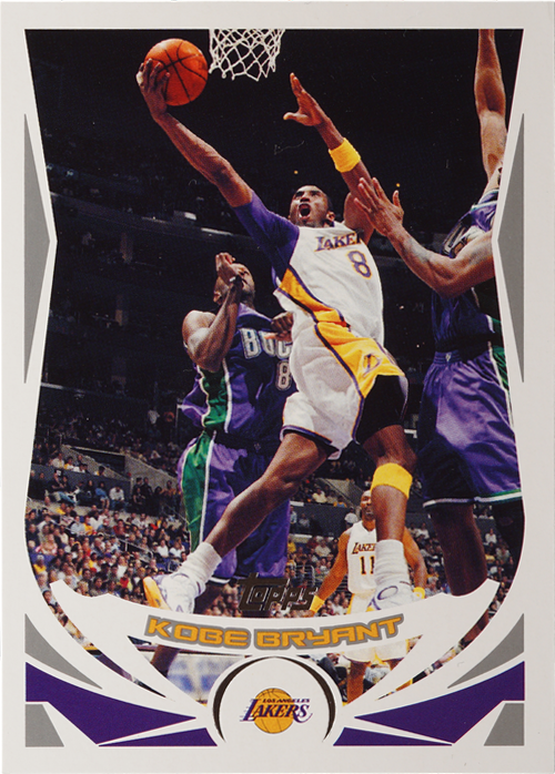 Kobe Bryant trading card