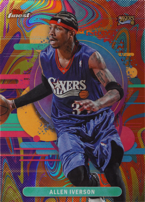 Allen Iverson trading card