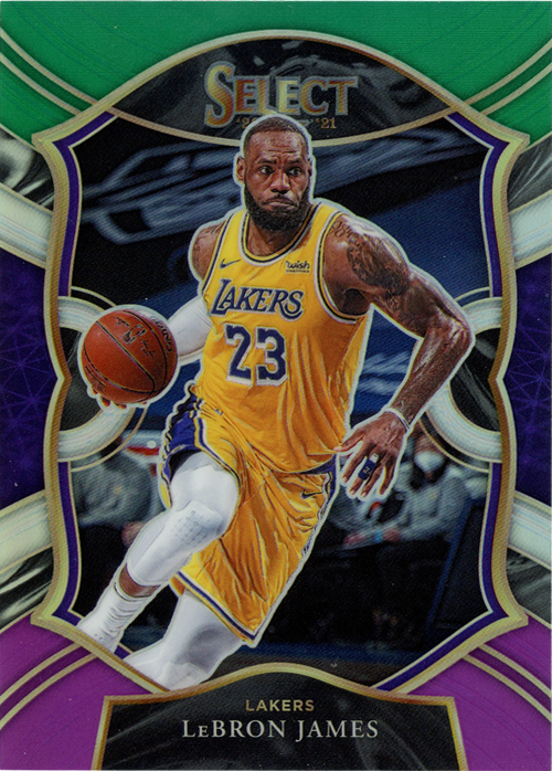 LeBron James trading card