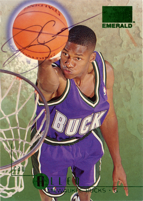 Ray Allen trading card
