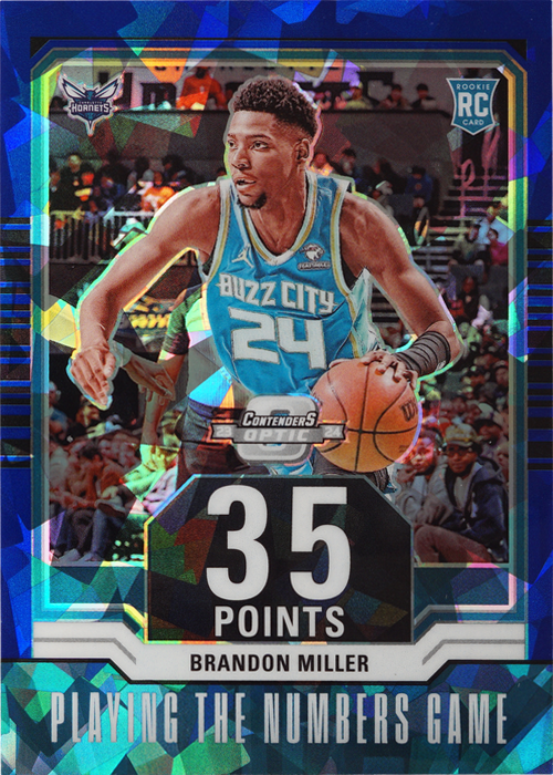 Brandon Miller trading card