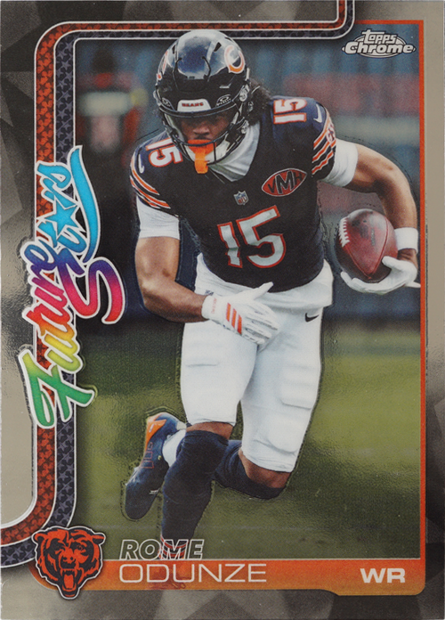 Rome Odunze trading card