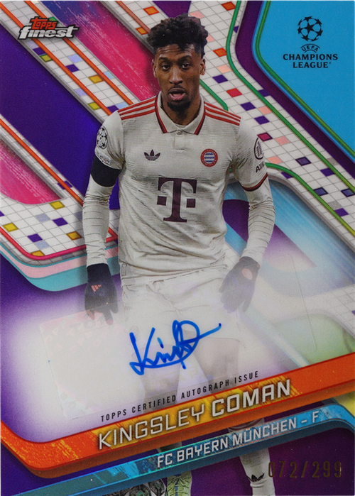 Kingsley Coman trading card