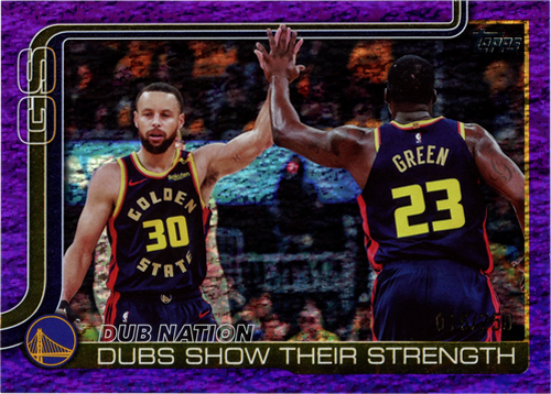 Dubs Nation: Dubs Show Their Strength trading card