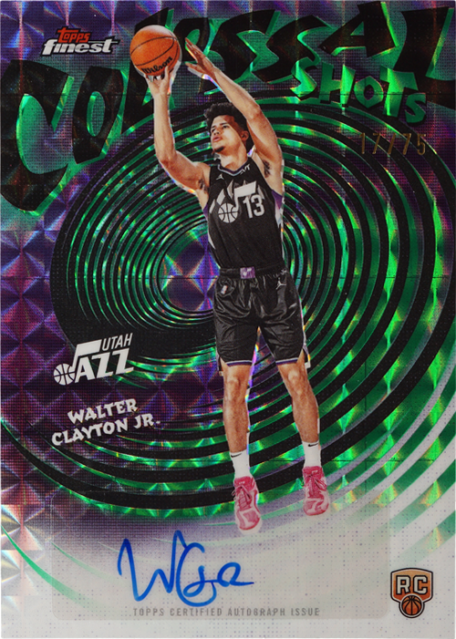 Walter Clayton Jr. trading card