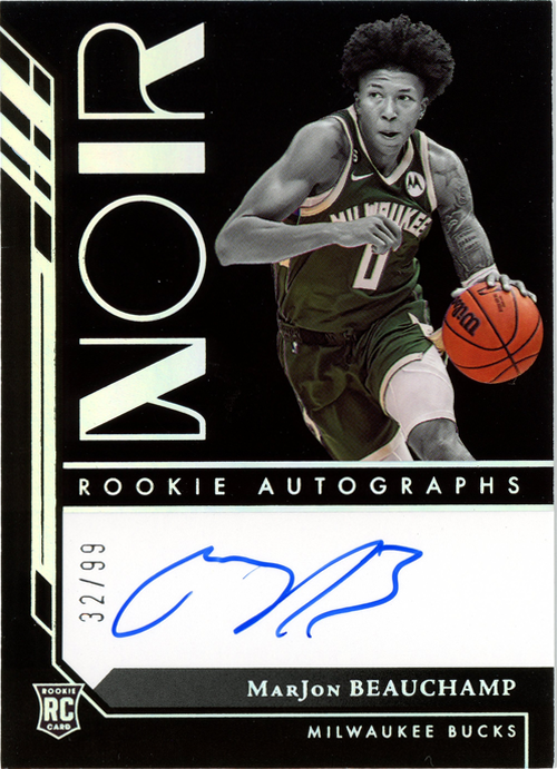 MarJon Beauchamp trading card