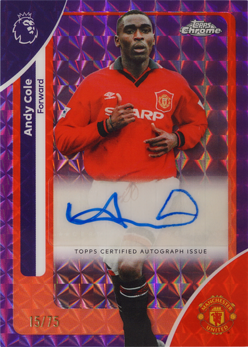 Andy Cole trading card