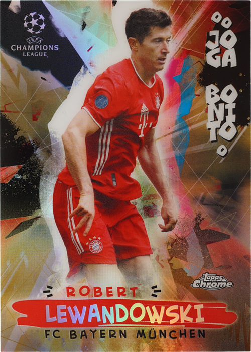 Robert Lewandowski trading card