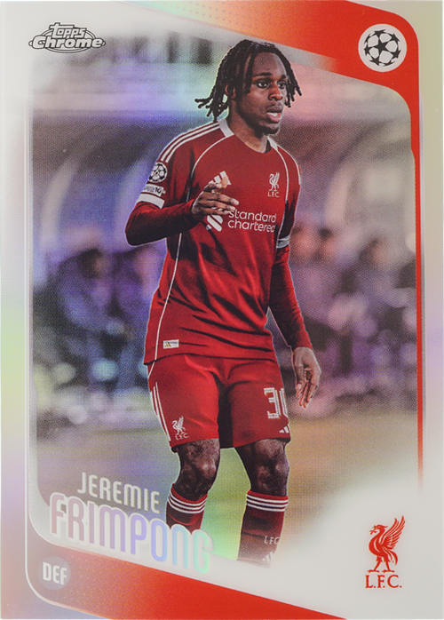 Jeremie Frimpong trading card