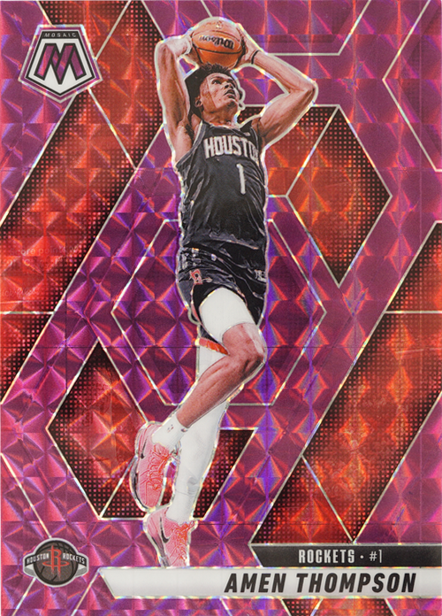 Amen Thompson trading card