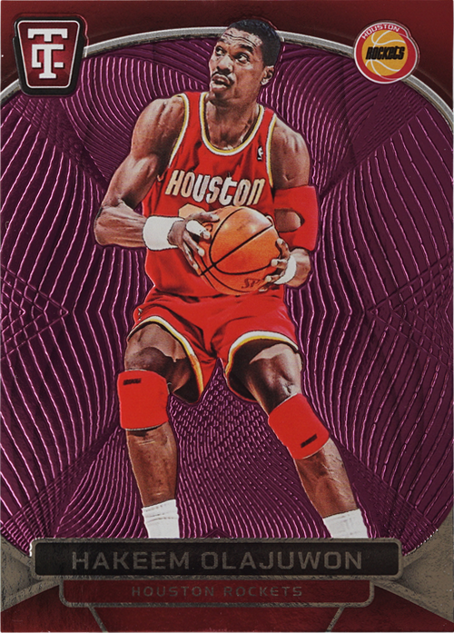 Hakeem Olajuwon trading card