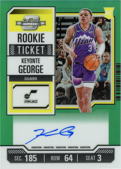 Keyonte George trading card