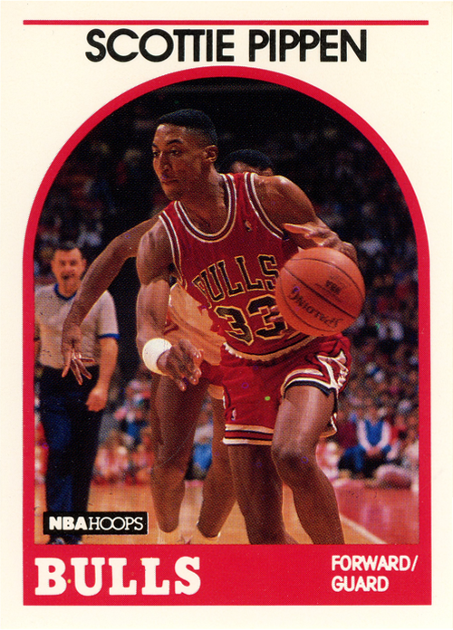 Scottie Pippen trading card