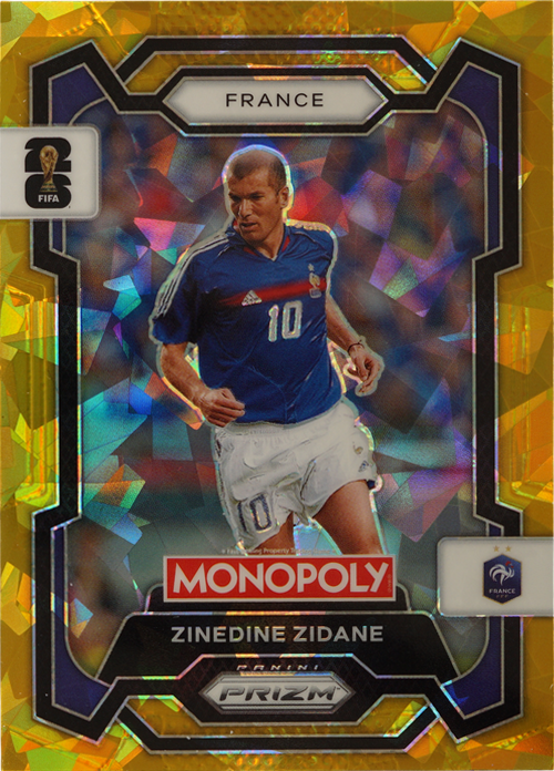 Zinedine Zidane trading card