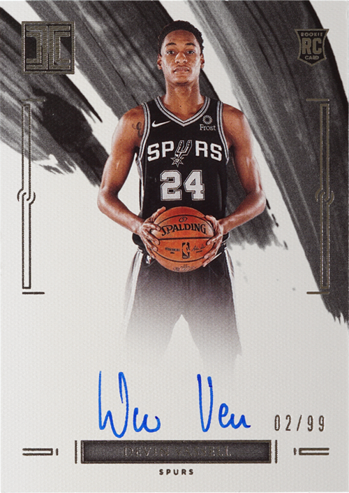 Devin Vassell trading card