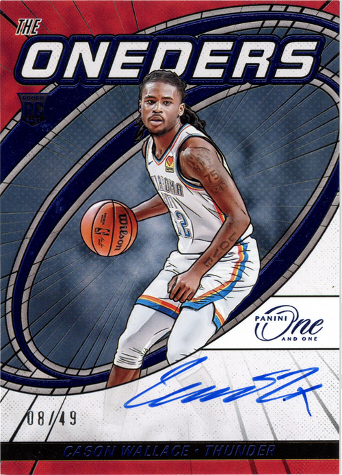 Cason Wallace trading card