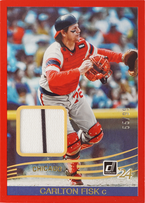 Carlton Fisk trading card