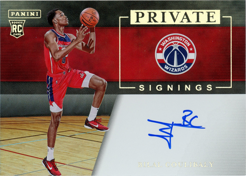 Bilal Coulibaly trading card