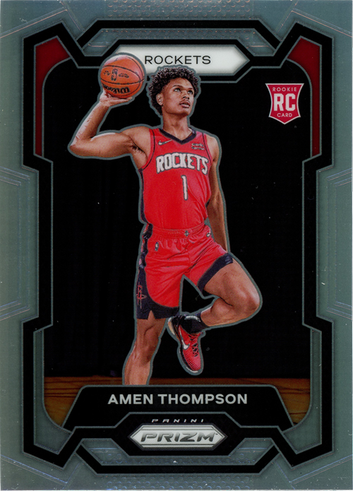 Amen Thompson trading card